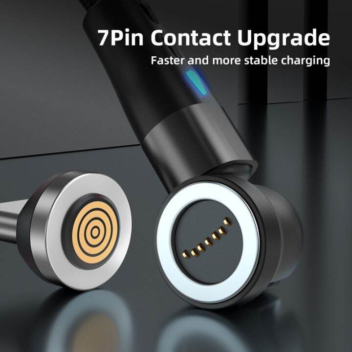 chaunceybi-aufu-5a-magnetic-cable-540-rotate-fast-charging-usb-type-c-iphone-14