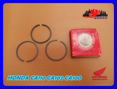 HONDA CA110 CA102 CA100 PISTON RING SET "GENUINE PARTS" // แหวนลูกสูบ ของแท้ รับประกันคุณภาพ