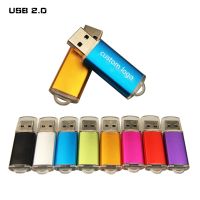 (CALGY Phone protection) EngraveUSBPen Drive 2.0 4Gb 8Gb Memory Stick 128Mb 16Gb 32Gb Pendrive สำหรับ Windoscle U (โลโก้ฟรีกว่า10ชิ้น)