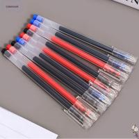 COKERCOOK 10PCS 0.5มม. ปากกาเจล ปลายเข็ม หมึกดำ/น้ำเงิน/แดง ปากกาลูกลื่น เครื่องมือสำหรับเขียน แบบแห้งเร็ว ปากกาที่เป็นกลาง โรงเรียนออฟฟิศออฟฟิศ
