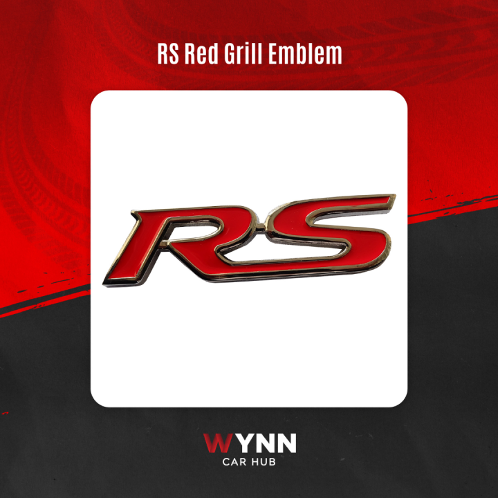 RS Red Grill Emblem Lazada PH