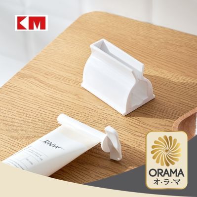 ORAMA【KM6177】ที่รีดยาสีฟัน ที่รีดหลอดยาสีฟัน ที่รีดโฟมล้างหน้า อุปกรณ์บีบหลอด สีขาว