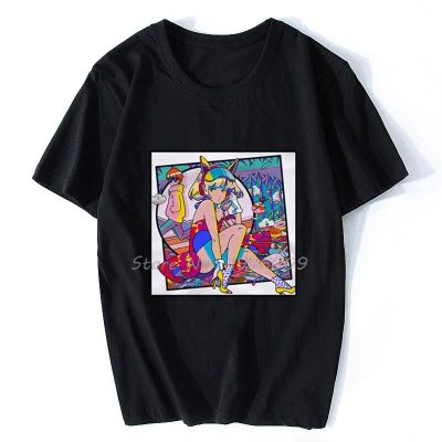 T Shirt Retro Japanese Japan Pop Art Warhol Lichtenstein Pop Culture Pinup Pin Men Cotton T Shirt Hip Hop Tee Tshirt