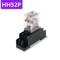 【☑Fast Delivery☑】 huangzuga958828 My2p My2nj Hh52p ขดลวดเครื่องถ่ายทอดสัญญาณทั่วไป Dpdt ไมโครสวิตช์รีเลย์แม่เหล็กไฟฟ้าขนาดเล็กพร้อมหลอดไฟอะแดปเตอร์ Led Ac 220V 12V 24V