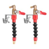 Dust Remover Water Sprayer System Nozzle Coolant Misting Dust-Proof for Brick Tile Cutting Machine Angle Grinder 2Pcs