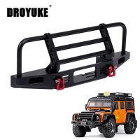 NEW Adjustable Metal Front Bumper for 1/10 RC Crawler Traxxas TRX4 Defender Axial SCX10 SCX10 II 90046 90047