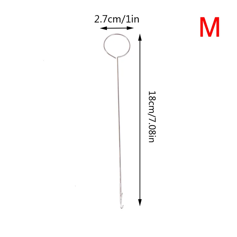 Sewing Loop Turner Fabric Tube Strap Stainless Turning Hook Embroidery  Sewing Tool 