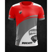 2023 Summer Ducati T-shirt, suitable for motorcycle racing. Sporty style, suitable for men and women. Top2 fashion versatile t-shirt