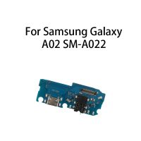 การชาร์จ Flex สําหรับ Samsung Galaxy A02 SM-A022 USB Charge Port Jack Dock Connector Charging Board Flex Cable