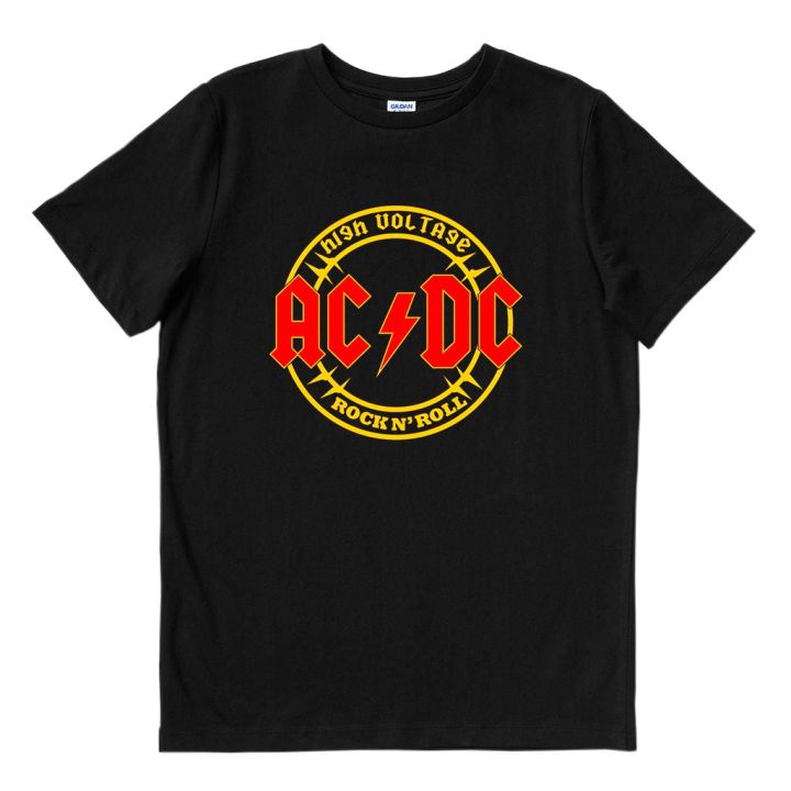 เสื้อยืดโอเวอร์ไซส์ac-dc-acdc-แรงดันไฟฟ้าสูง-เสื้อยืด-พิมพ์ลายวงดนตรี-เพลงเมอร์ช-unisex-เสื้อยืด-พิมพ์ลายดนต-bl89