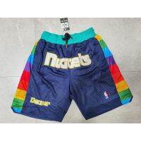 เสื้อคุณภาพสูง 2022 NBA Denver Nuggets fashion outdoor sports basketball shorts high quality