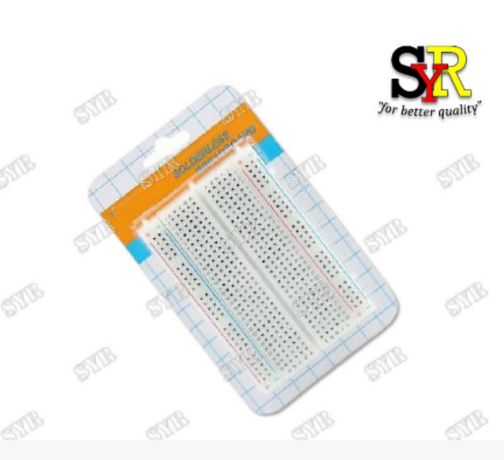 Mini Breadboard 400 Holes Solderless Board for Arduino Prototyping | Lazada