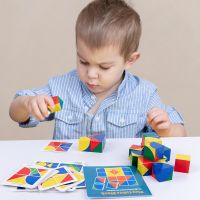 【CC】 New wooden Jigsaw Children  39;s Educational Blocks Intelligence Development Gifts