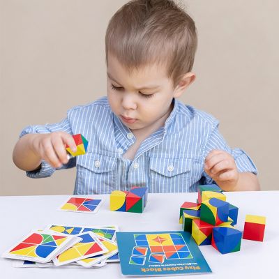 【CC】 New wooden Jigsaw Children  39;s Educational Blocks Intelligence Development Gifts