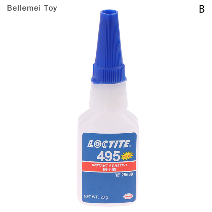 【Bellemei Toy】 20g Loctite Super Glue 460 495 Adhesive Instant Super