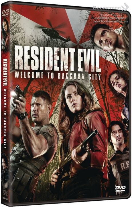 ดีวีดี Resident Evil: Welcome To Raccoon City /ผีชีวะ: ปฐมบทแห่งเมืองผีดิบ (SE) (DVD มีเสียงไทย มีซับไทย) (แผ่น Import) (Boomerang)