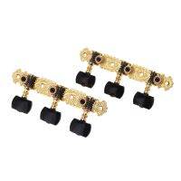 【lz】✤❇  Banhado a ouro Guitar Knobs Guitar Acessórios Tuning Keys Pegs 3 Cabeça de Máquina High String AOS-020B3P 1 Par