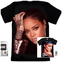 เสื้อเชิ้ต RIHANNA POP STAR ROXX รุ่นใหม่ ไซส์ S M L XL 2023