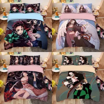 Shop Demon Slayer Bed Sheet Set Anime online