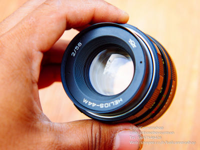 (For M42 SLR ทุกรุ่น) ขายเลนส์ละลายโบเก้หมุนสุดClassic Helios 44M Serial 8031571