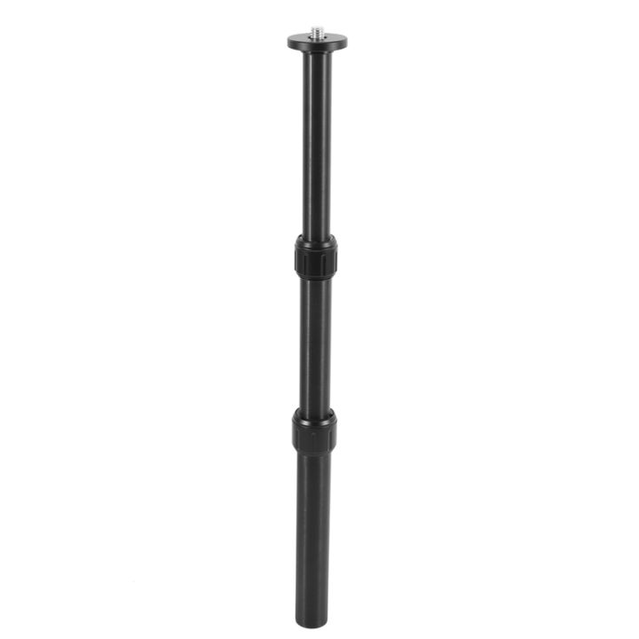 xiletu-xm-263a-professional-aluminum-extension-rod-stick-pole-1-4-inch-3-8-for-thread-stabilizer-rod-monopod-tripod-central-axis