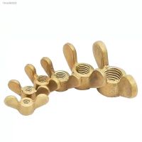 ↂ™ 1/5/10/20pcs Butterfly Nut Brass M3 M4 M6 M8 M10 M12 Hand Tight Nut DIN315 GB62