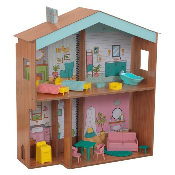 นำเข้า-kidkraft-design-by-me-บ้านตุ๊กตาไม้แต่งสี-20-ชิ้น-ราคา-3-590-บาท