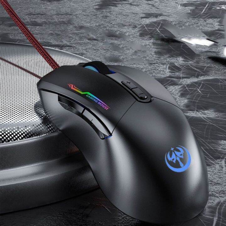 rgb-เมาส์สำหรับเล่นเกม-usb-สาย3200จุดต่อนิ้วเหมาะกับการทำงาน-gamer-o-ptical-m-ouse-ที่มี-light-up-led-สำหรับแล็ปท็อปพีซีคอมพิวเตอร์เมาส์