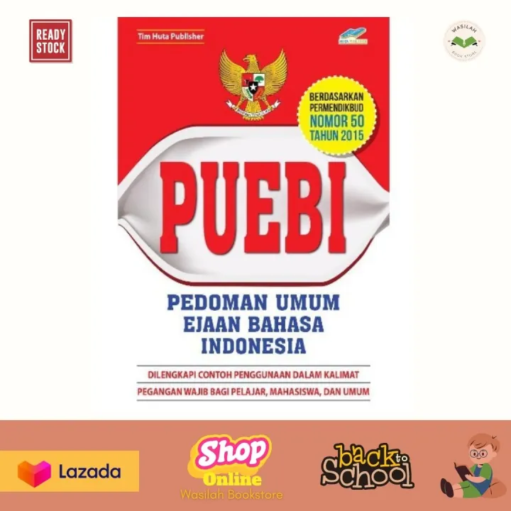 NEW PUEBI PEDOMAN UMUM EJAAN BAHASA INDONESIA MATERI LENGKAP | Lazada ...