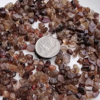 พลอยก้อน เพทาย Zircon Unheated พลอยแท้ หินแท้ หินอัญมณี หินมงคล Rough Gemstone Natural