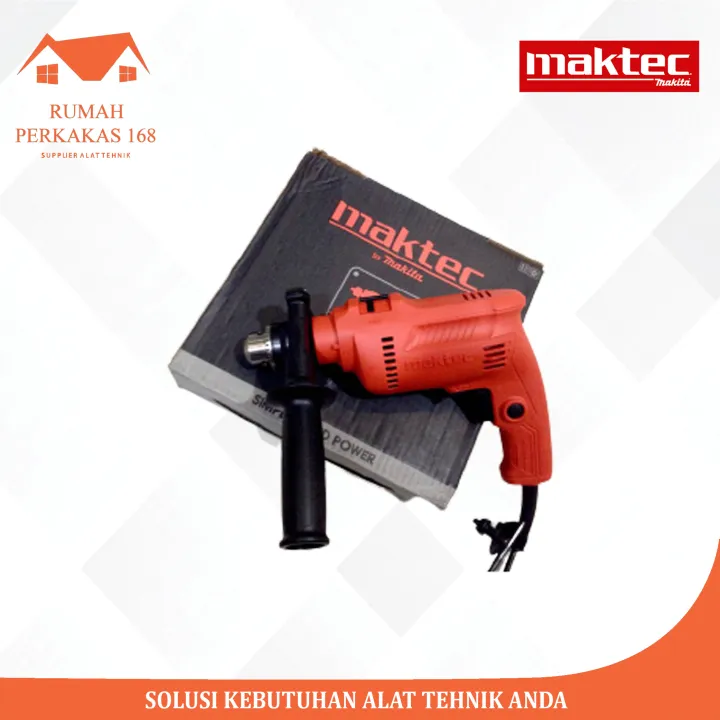 Mesin Bor Besi Beton Tembok Tangan MT80B / MT 80 B Maktec | Lazada ...