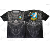 is 2023 Summer The T-shirt printed with the eagle pattern of "Eagles Eternal Order", which is fashionable for women; fashion versatile t-shirt