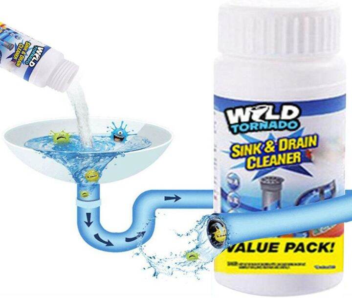 Original wild tornado powerful sink & drain cleaner high efficiency