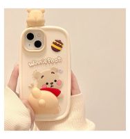 CS125 เคสมือถือซิลิโคนก้นนิ่มๆ สุดน่ารัก ลายการ์ตูน Pooh สุดน่ารัก สินค้าพร้อมส่ง