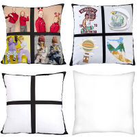 40*40cm Blank Sublimation Pillowcase Short Plush Panel Pillow Case Covers 10pcs