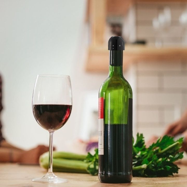 hot-liuaihong-ฝาไวน์แดงสูญญากาศแบบปิดสนิททำจากซิลิโคนสำหรับชุดแต่งหน้าเค้กรูปขวดแชมเปญไวน์ขวดเบียร์แท่งปาร์ตี้ครัว-sper