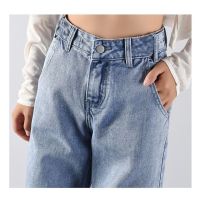 Daduhey. Wide Leg Pants Jeans Womens New Loose High Waist Drape Mopping Pants