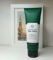 THE BODY SHOP TEA TREE 3-IN-1 WASH.SCRUB.MASK 125ml ของแท้ ฉลากไทย ผลิตภัณฑ์ทำความสะอาดผิวหน้า 3 รูปแบบ