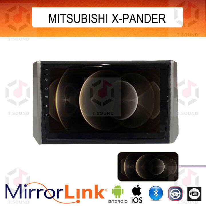 จอ-mirrorlink-ตรงรุ่น-mitsubishi-x-pander-ระบบมิลเลอร์ลิงค์-พร้อมหน้ากาก-พร้อมปลั๊กตรงรุ่น-mirrorlink-รองรับ-ทั้ง-ios-และ-android