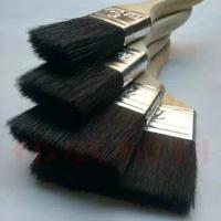 Black Hair Thickened Paint Brush Brush Cleaning Brush Black Brush Long Hair Palm Fiber Brush Pig Bristle Marine Brush Pure Pig Hair