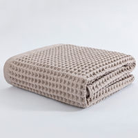 Simple Striped Super Absorbent Fast-Drying Sports Spa Beauty Beach ผ้าขนหนูอาบน้ำ Waffle Washcloth