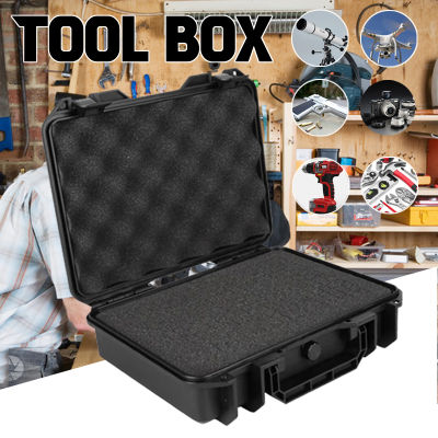 Waterproof Plastic ToolBox Hardware Tool Storage Box Tool Kits Shockproof Instrument Tool Organizer Box  Multipurpose Tools Box Camera Photography Hard Carry Case Flight Case with Sponge