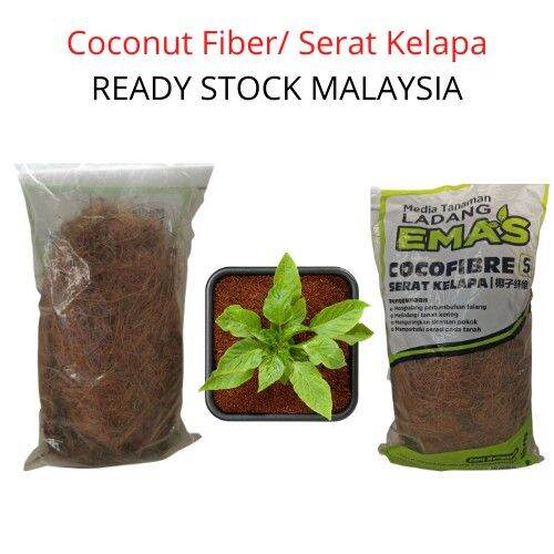 Coco/Coconut Fibre Husk Serat Sabut Kelapa SOIL tanah amendment Natural
