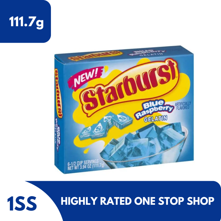 Starburst Blue Raspberry Gelatin, 111.7g Lazada PH