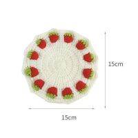 Creative Cute Hand- Fabric Coaster Heat Proof Mat Water Cup Tea Mat Absorbent Scald Preventing Met Rice Bowl Non-Slip Mat