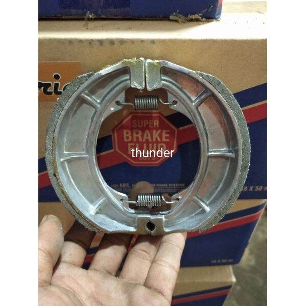 Kampas Rem Belakang Thunder Kanvas Pirodo Brake Shoe Tromol Suzuki