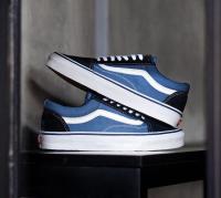 Vans old Skool Blue Navy  แท้100% [มีบริการเก็บเงินปลายทาง]???