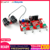 Aideepen บอร์ดคาราโอเกะ PT2399เสียงก้องพร้อม Op-Amp การขยายเอฟเฟคพิเศษ NE5532 M65831ไมโครโฟนบอร์ด