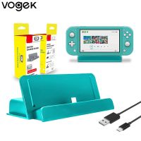 ZZOOI USB Type-C Charging Stand Fast Charger for Nintendo Switch Lite Game Console Charger Base Holder for N-Switch Lite Dock Station