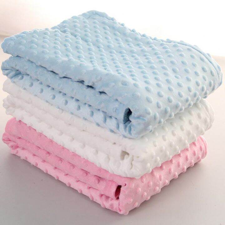 Comfortable blanket] Newborn Baby Blankets Warm Fleece Thermal Soft  Stroller Sleep Cover Beanie Infant Bedding Swaddle Wrap Kids Bath Towel |  Lazada Singapore